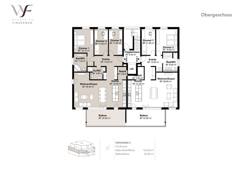 Appartement en propriété de 4,5 pièces avec grand balcon à Urtenen-Schönbühl (7)