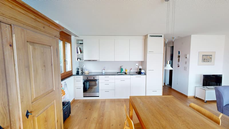 2.5-Zimmer-Wohnung mit Seesicht in Gunten (7)
