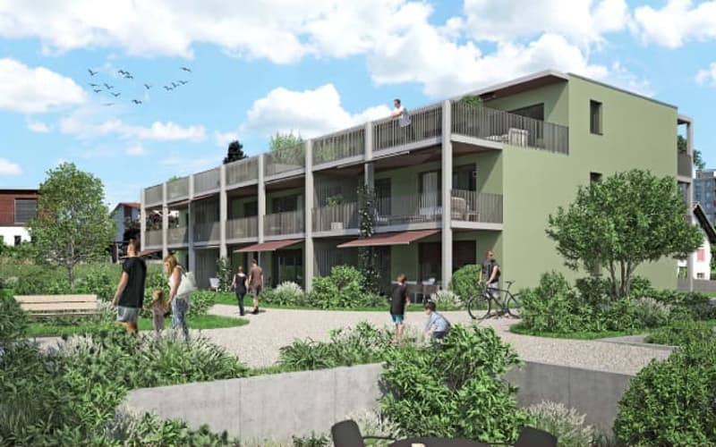 3.5-Zimmer-Attikawohnung mit 75 m² Terrasse in Biberist kaufen (1)