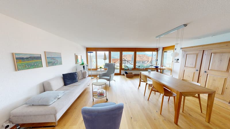 2.5-Zimmer-Ferienwohnung mit Seesicht in Gunten (3)