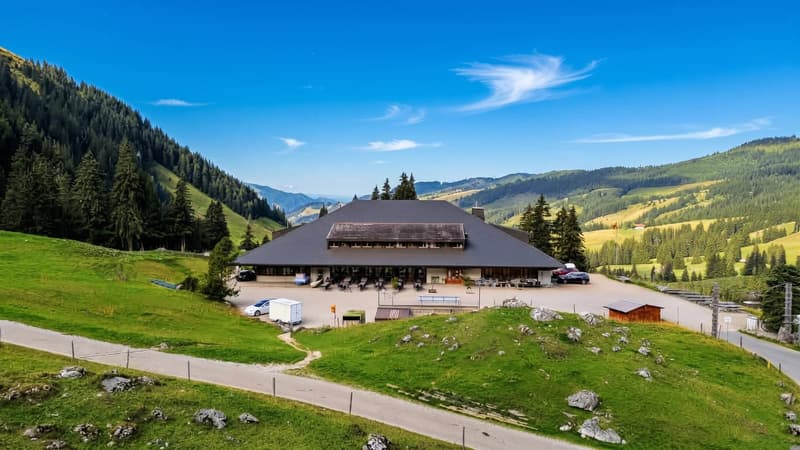 Berghaus mit Restaurant & Hotel (1)