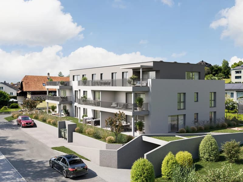 4.5 Zimmer Neubauwohnung im Erdgeschoss mit Sitzplatz (8)