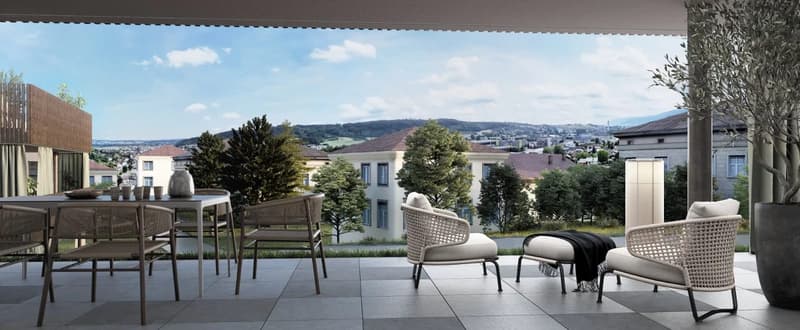 5.5 Zimmer Neubauwohnung im Erdgeschoss mit 44 m² Terrasse (6)