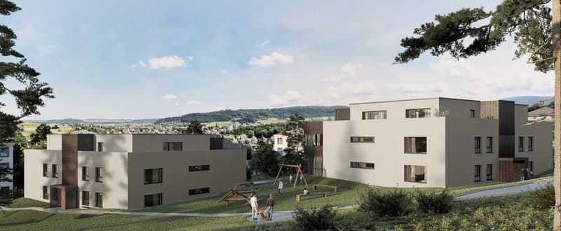 4.5 Zimmer Neubauwohnung im Erdgeschoss mit 44 m² Terrasse (7)