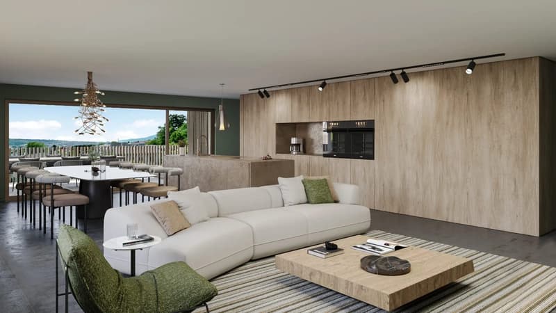 5.5 Zimmer Neubauwohnung im 1. Obergeschoss mit Balkon (2)