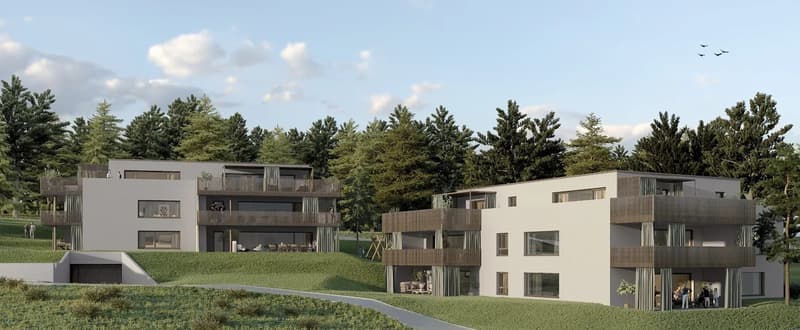 5.5 Zimmer Neubauwohnung im 1. Obergeschoss mit Balkon (4)
