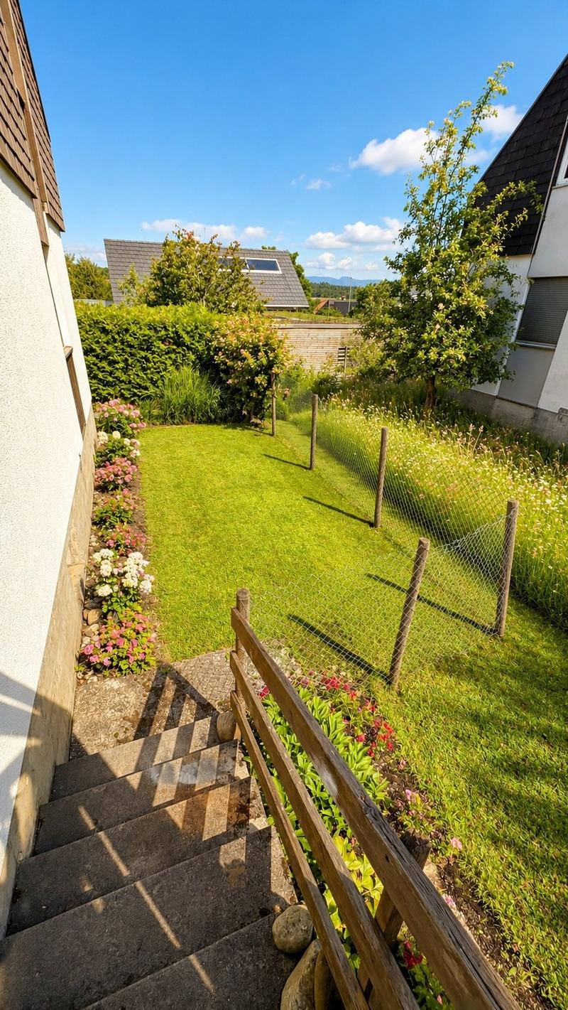 Garten mit Biotop