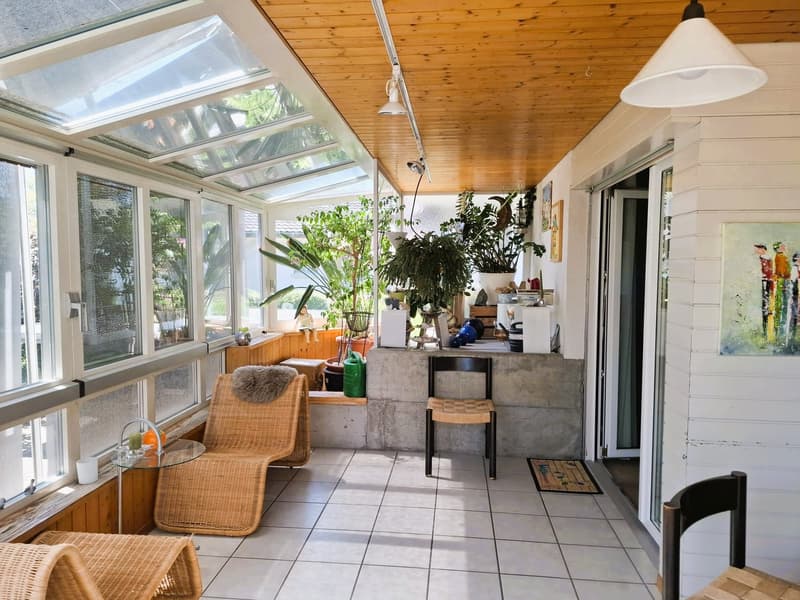 Single-family house with winter garden (attached on one side) (3)