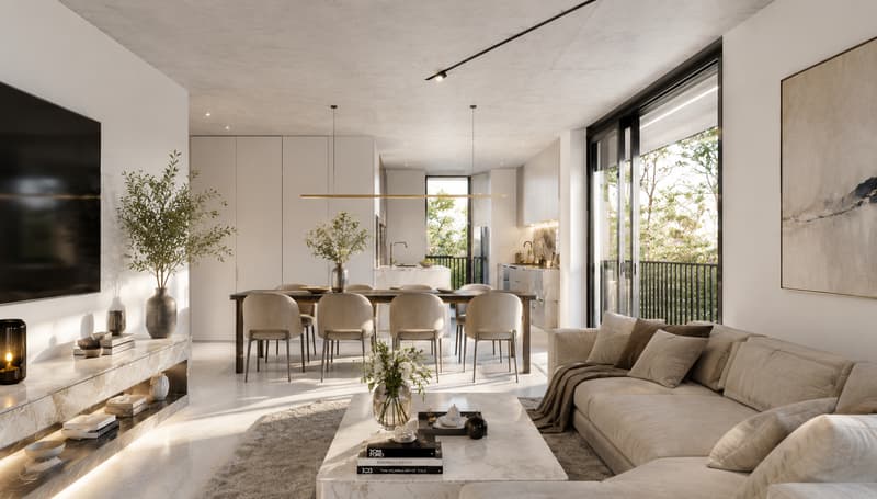 PISCINE ET GRANDES VETRINES : PENTHOUSE 5.5 | SESSA (6)