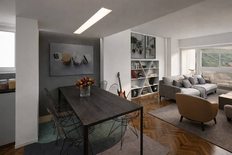 PAZZALLO – 3,5 pièces au sixième étage : lumière et espace (10)