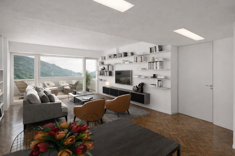 PAZZALLO – 3,5 Zimmer im 6. Stock: Licht und Raum (7)