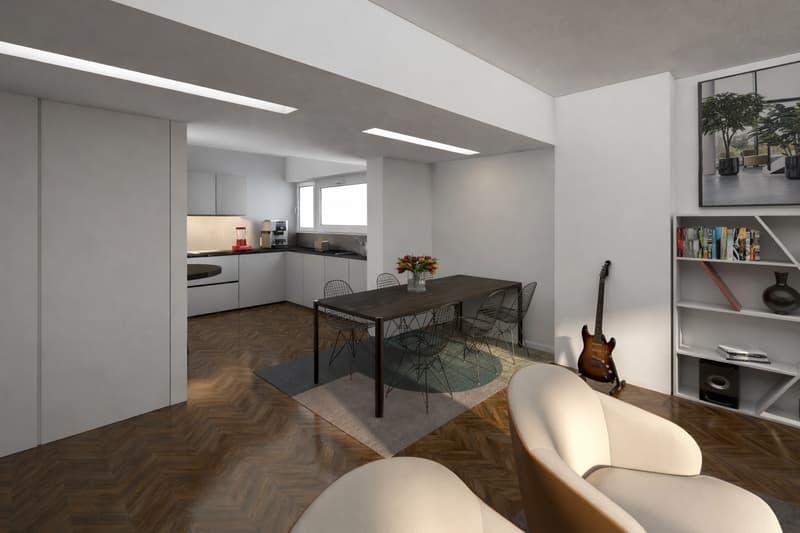 PAZZALLO – 3,5 Zimmer im 6. Stock: Licht und Raum (11)