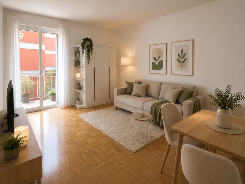 MASSAGNO | DERNIERS 2 STUDIOS À DEUX PAS DE LA GARE (1)