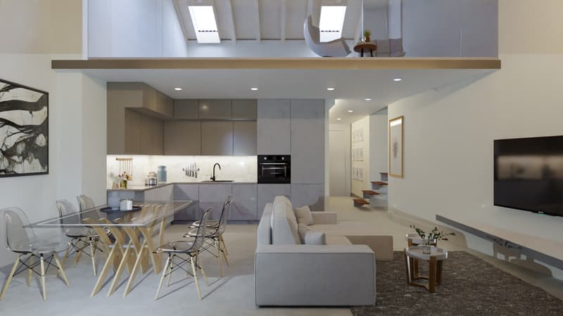 ATTICO DUPLEX 5.5 LOCALI NEL CUORE DI BIASCA (1)
