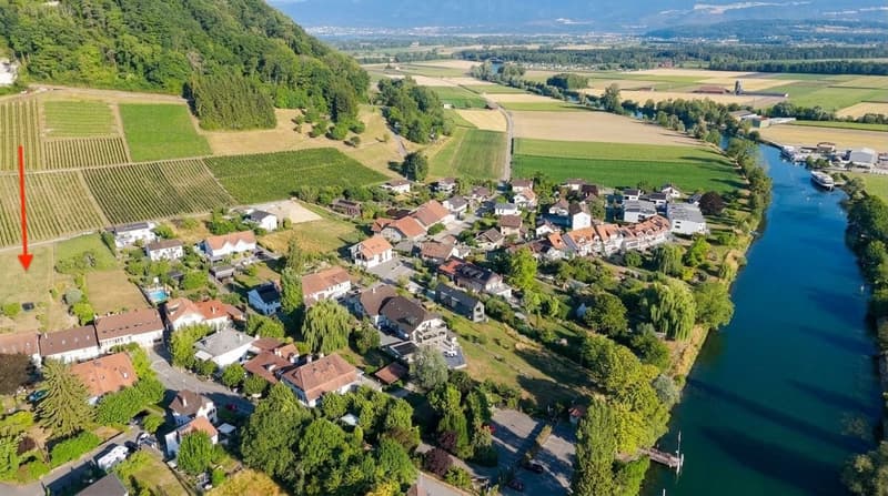 Bauland-Rarität zwischen Weinbergen, See und Broye-Kanal | Rare parcelle à bâtir entre vignobles, lac et canal de la Broye (4)