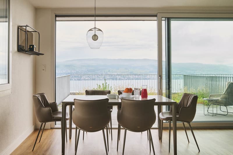 Apartments mit Designer Möblierung und voller Seesicht in Horgen/Zürich/Zug/Pfäffikon. (1)