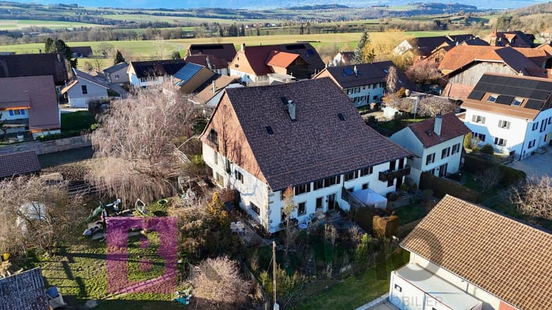 Magnificent renovated equestrian farm – 3 apartments – Ogens (VD) (2)