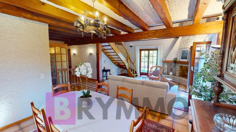 Villa familiale, vue Moléson, garage double, sérénité et panorama, au cœur du Jorat (6)
