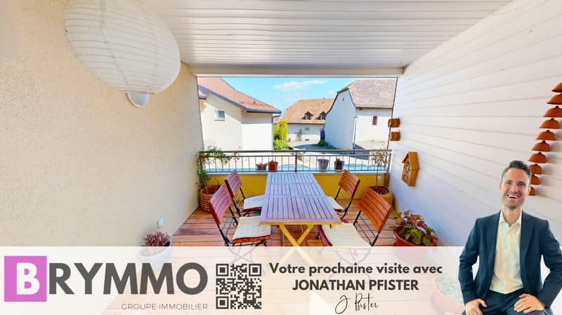 Esprit maison pour ce superbe triplex familial de 4 chambres à Yens (3)