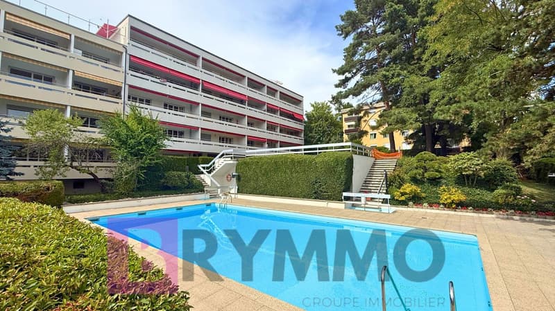 Pépite au cœur de Lausanne : Studio avec grand balcon & piscine (8)