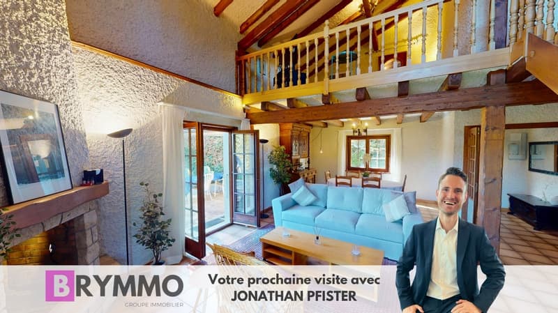 Villa familiale, vue Moléson, garage double, sérénité et panorama, au cœur du Jorat (1)