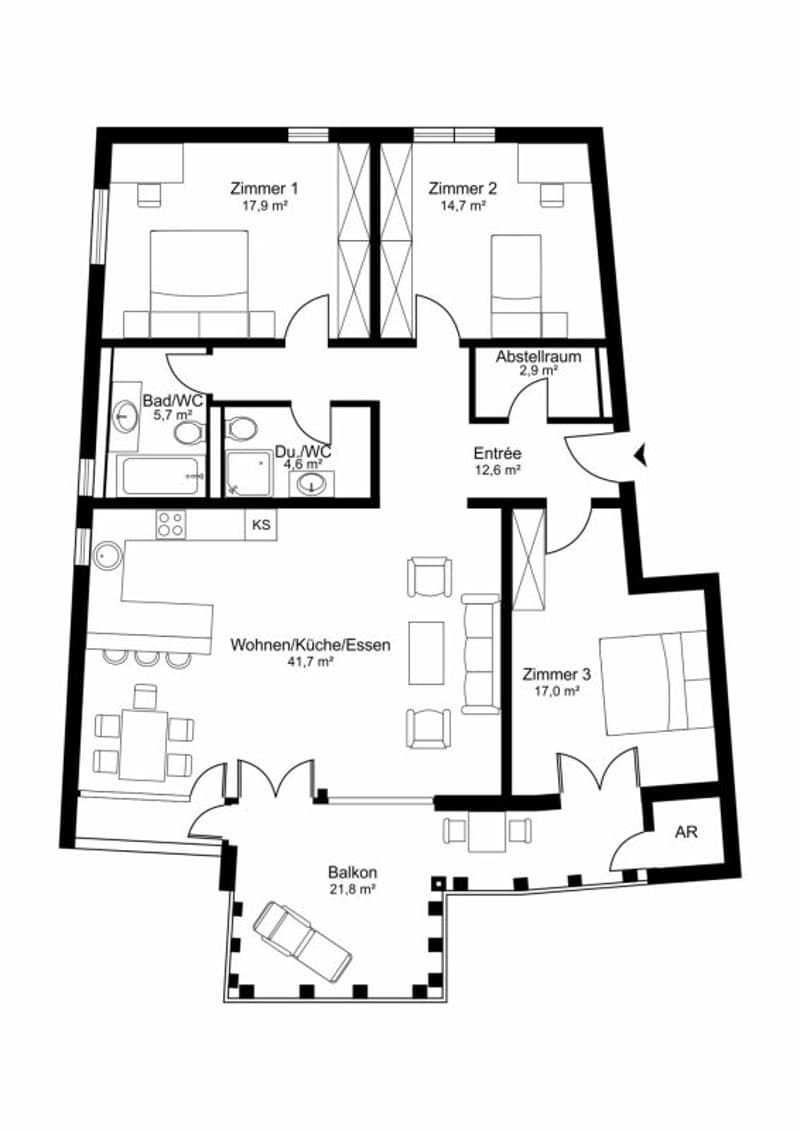 Living with quality of life - Dreamy 4.5-room apartment (16)