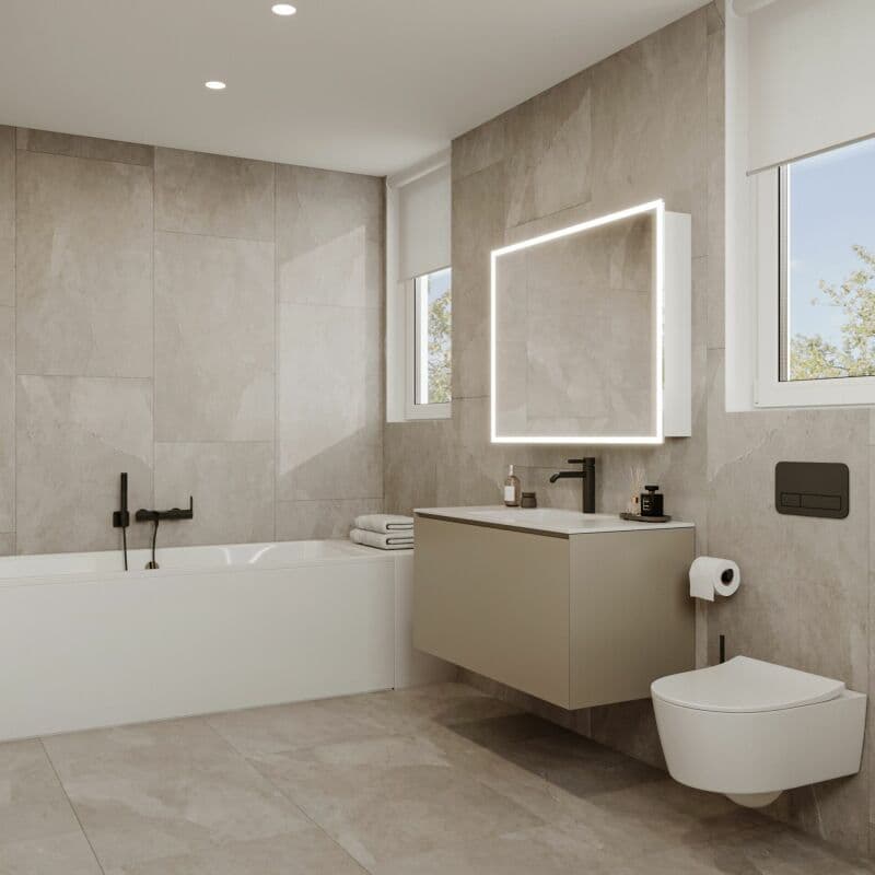 Detached New Build Single-Family House (10)