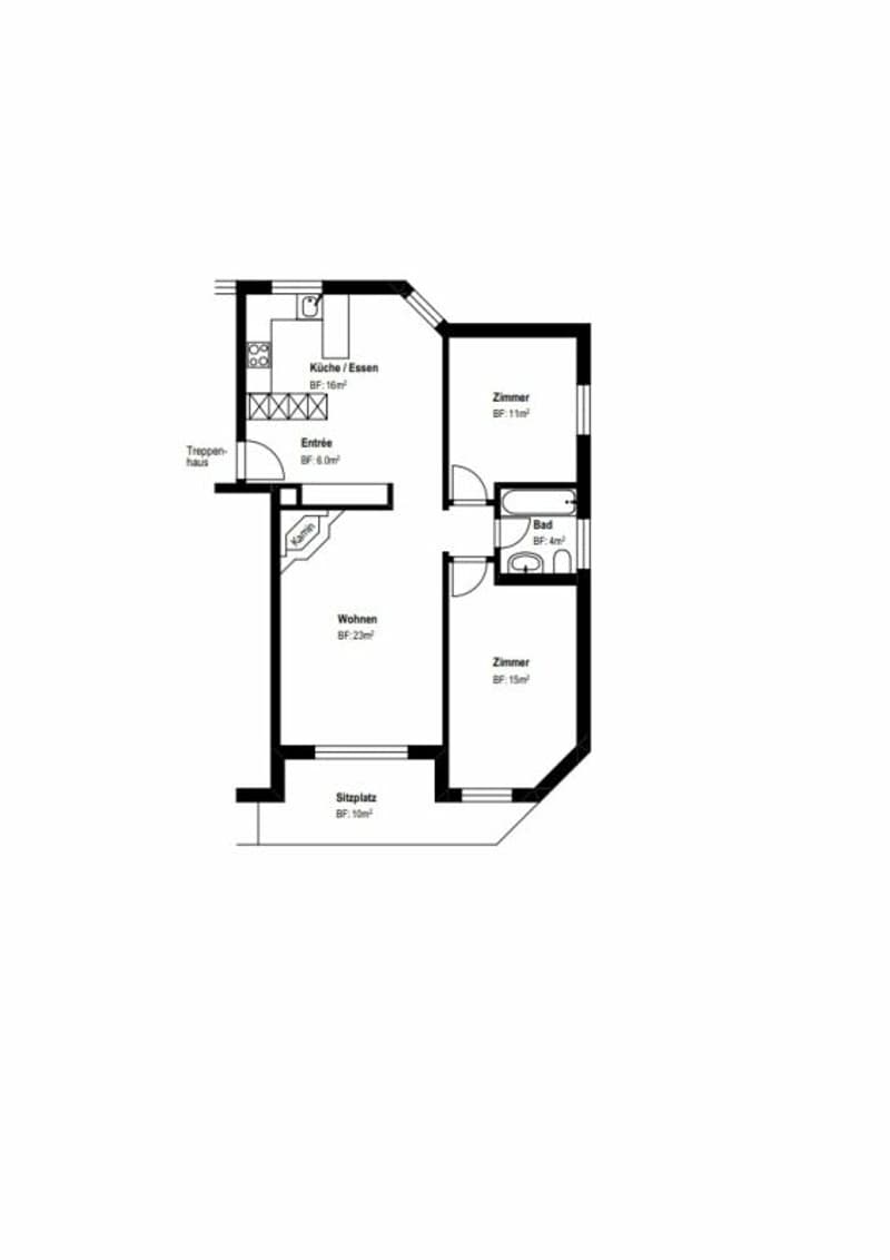 Appartamento di giardino 3.5 locali in una posizione tranquilla (22)