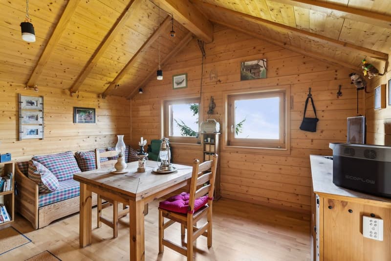Authentic Chalet with View of Dent Blanche (2)