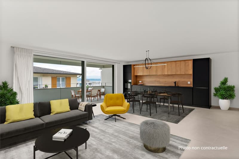 Appartamento di alta qualità con terrazza a Neuchâtel (1)