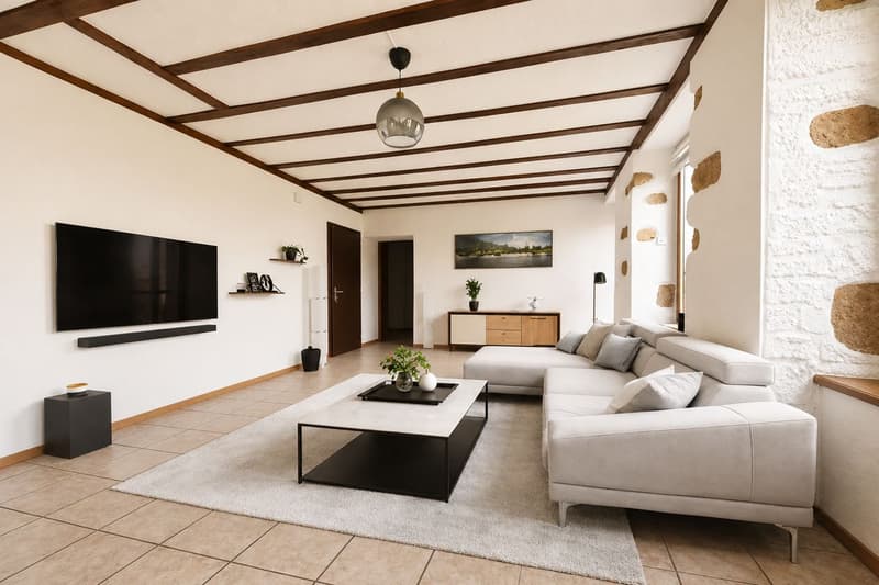 Charming 4.5-room apartment in Coffrane (1)