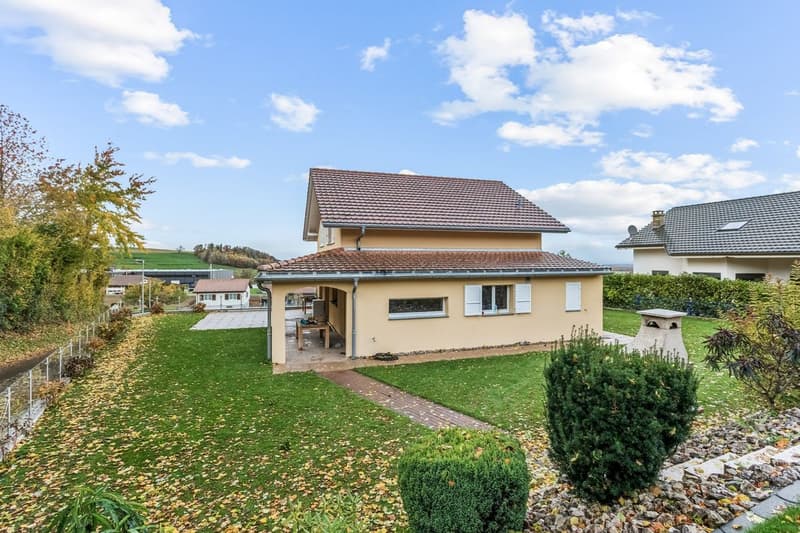 Modern and bright individual villa, dominant setting (2)