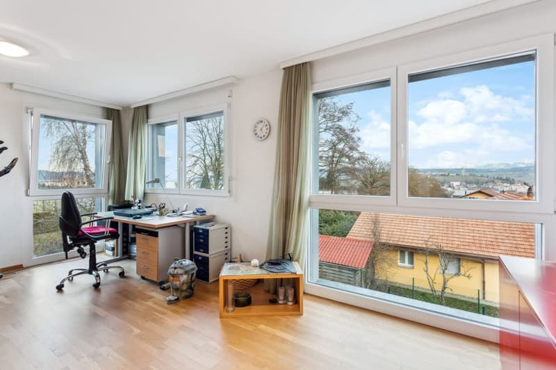 Semi-detached villa with pool in Romont (6)