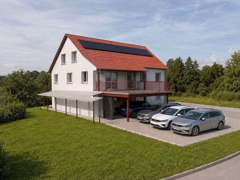 Appartement 3,5 pièces avec grand jardin à la campagne (2)