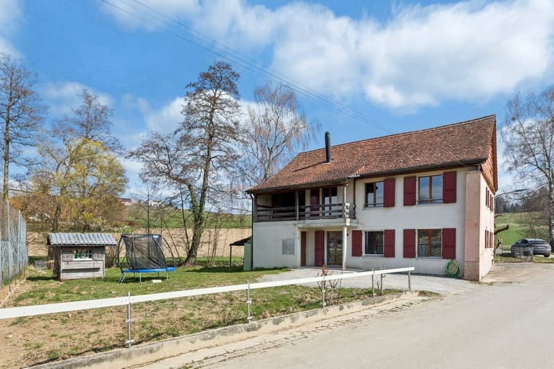 Four-room apartment with large garden in the countryside (5)