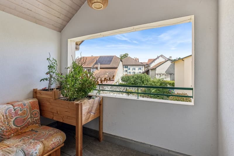 Beautiful through attic of 110 m², 15 minutes from the gates of Lausanne (13)