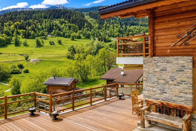 Exceptional chalet with wellness area and panoramic view (2)