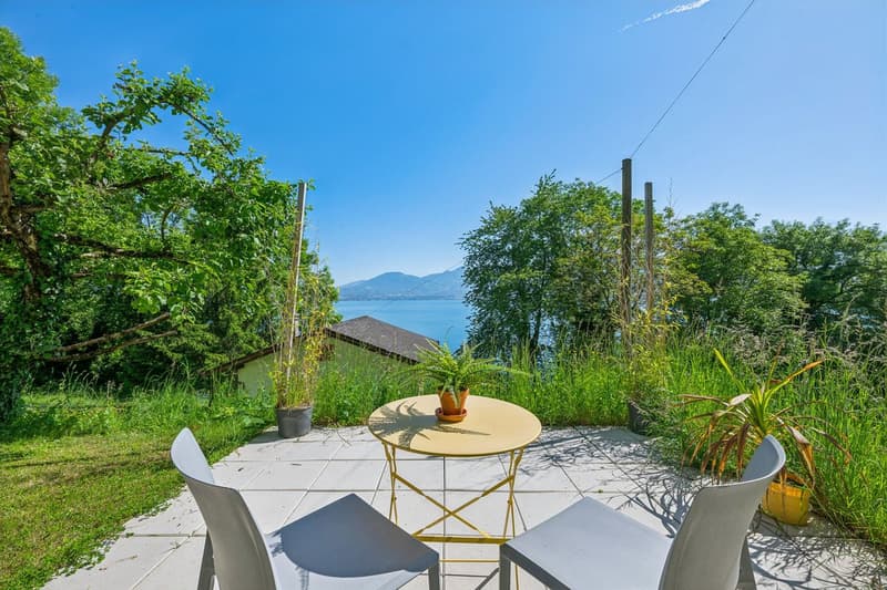 Lake view, nature and serenity: a charming house in Saint-Gingolph (1)