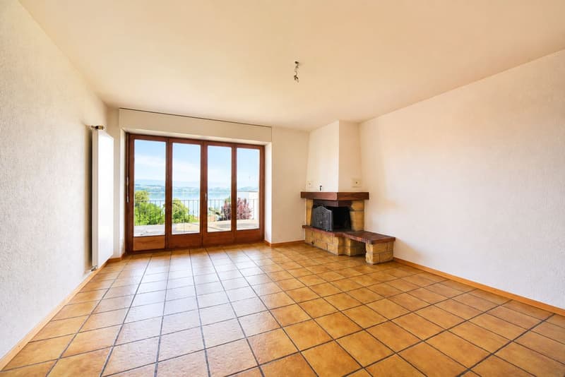 Apartment with 4.5 rooms, terrace, private garden and lake view (3)