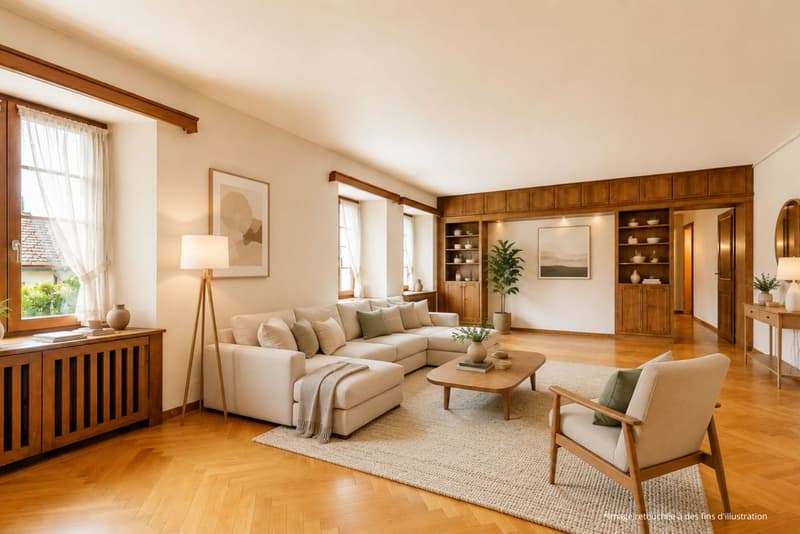 Authentisches Apartment mit Charakter im Herzen von Sainte-Croix (2)