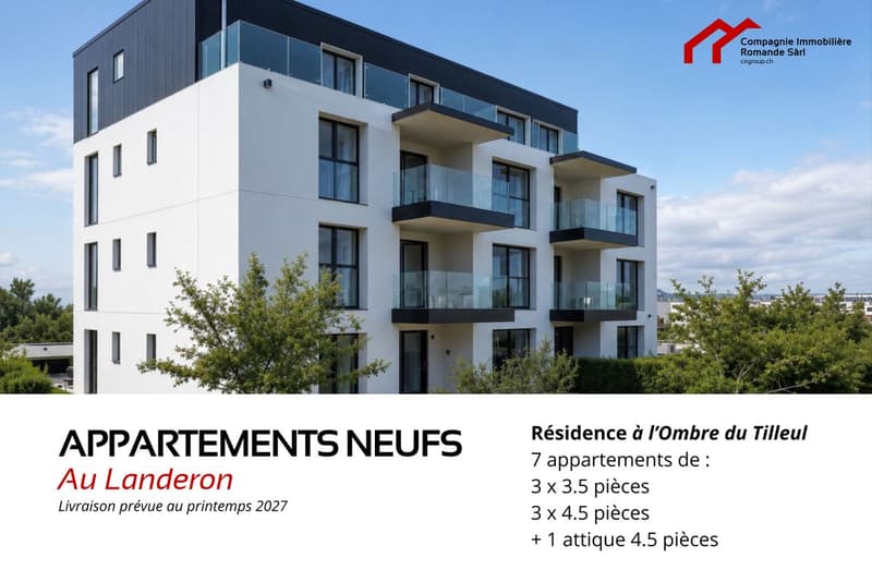 Appartement sur plans 4,5 pièces au Landeron (1)