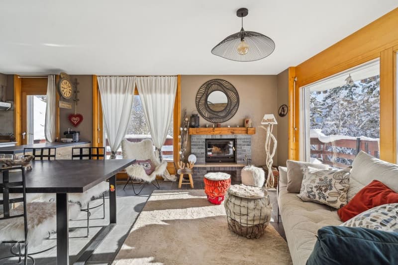 Appartement meublé lumineux avec vue panoramique à Crans-Montana (2)