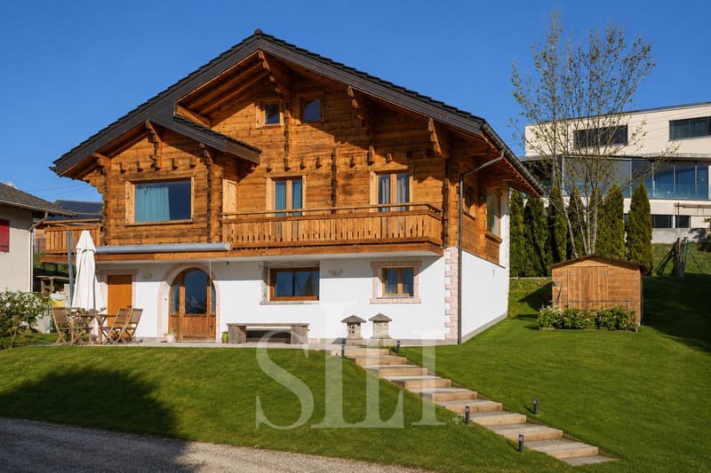 Chalet, Vue et emplacement privilégié à proximité de Crans-Montana (1)