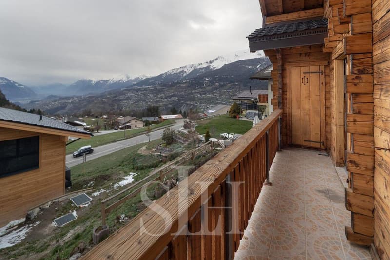 Chalet, Vue et emplacement privilégié à proximité de Crans-Montana (6)