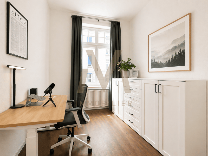 Espace bureau lumineux