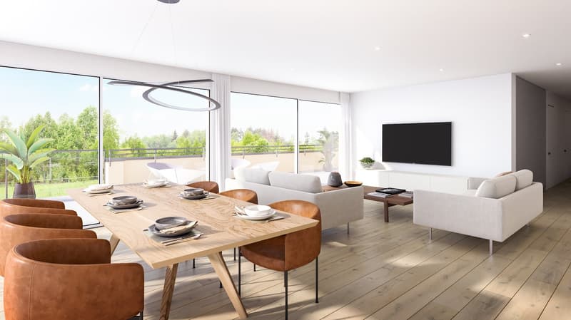 Neubau: 2.5-Zimmer-Wohnung mit Garten in Oberwil (8)
