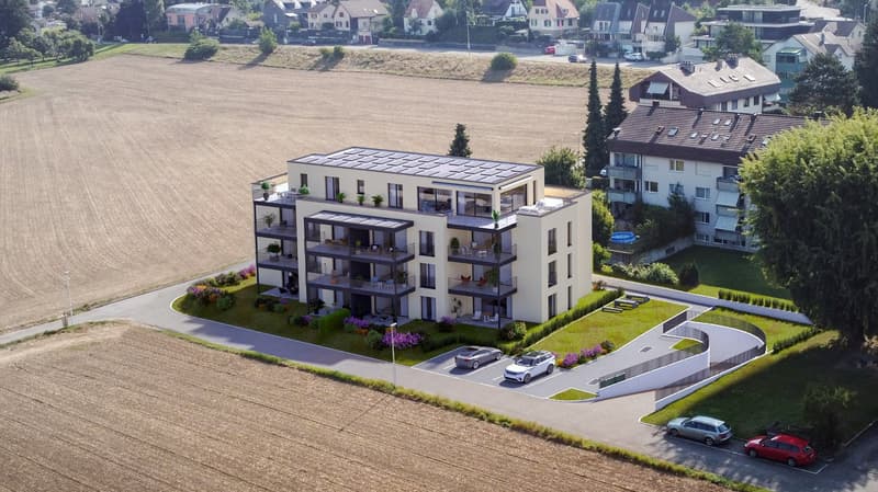 Neubau: 2.5-Zimmer-Wohnung mit Garten in Oberwil (1)