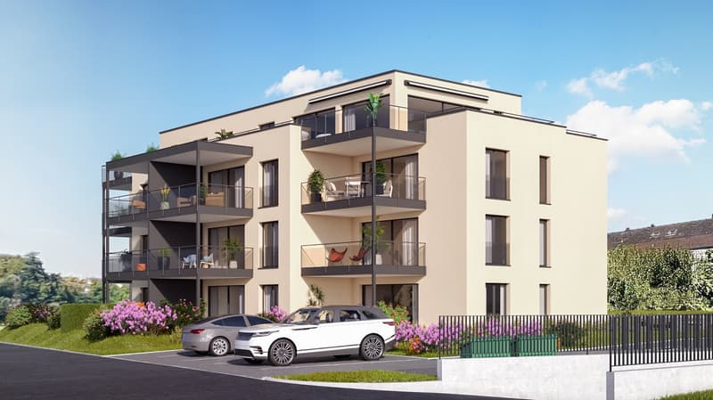 Neubau: 2.5-Zimmer-Wohnung mit Garten in Oberwil (2)