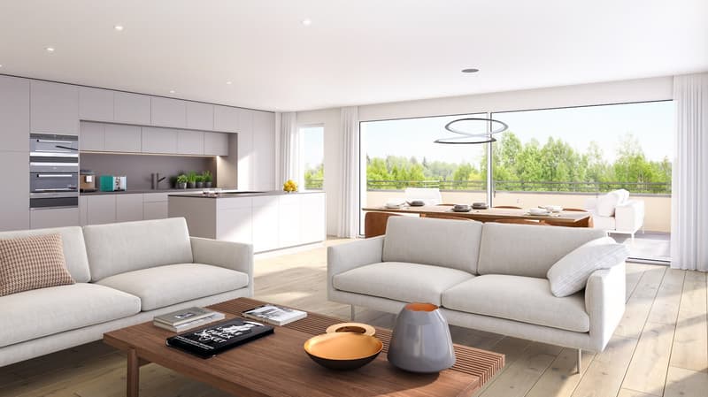 Neubau: 2.5-Zimmer-Wohnung mit Garten in Oberwil (7)