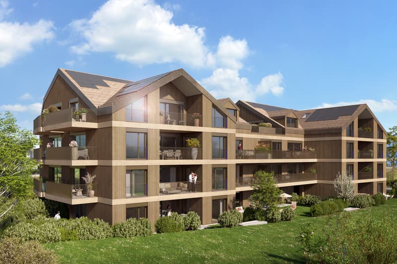 For sale on plans 3.5-room apartment (105 m2 PPE) in attic (4)